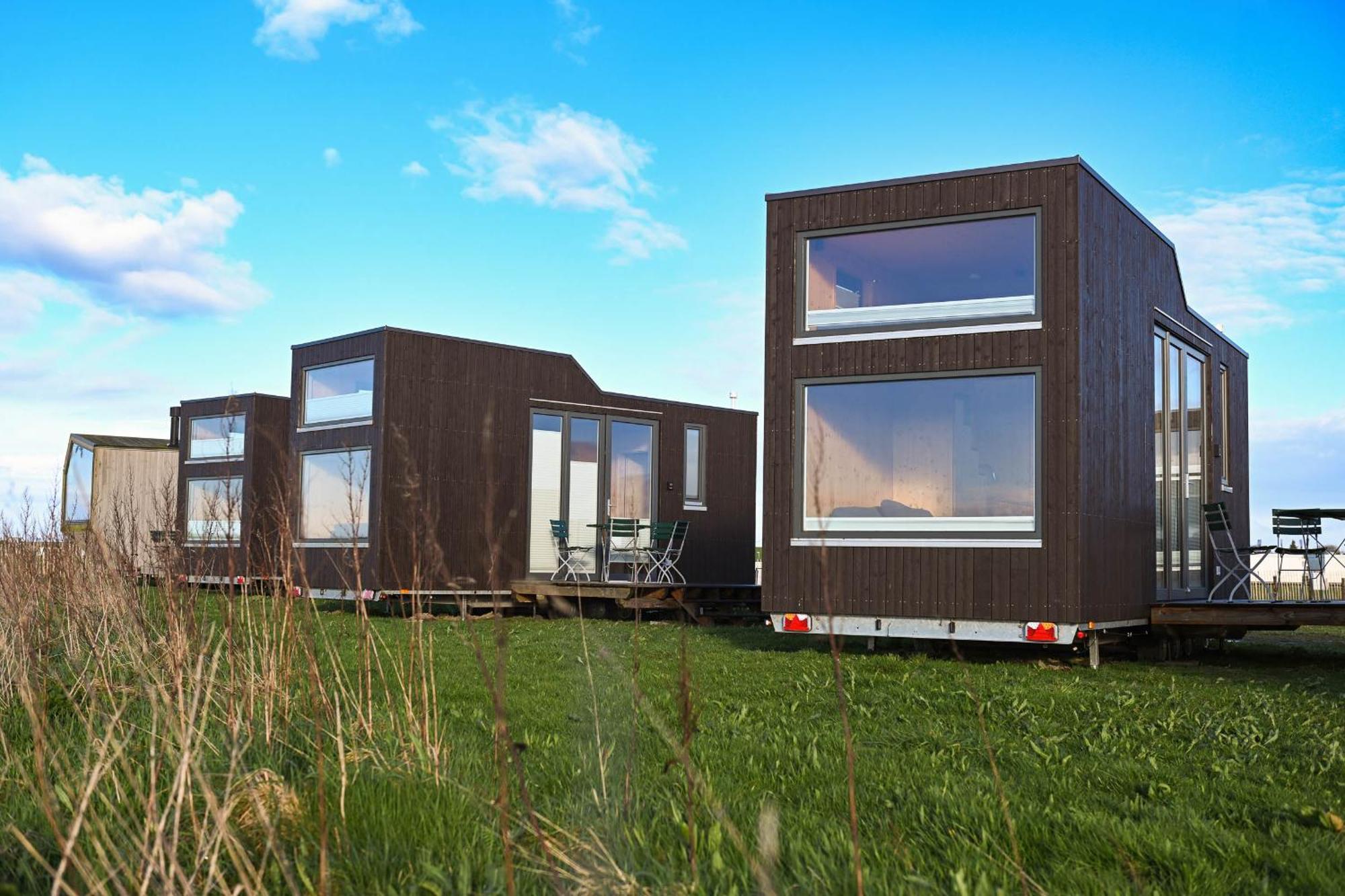 Tiny House Nature 16 Zur Meerseite - Green Tiny Village Harlesiel Carolinensiel Ngoại thất bức ảnh